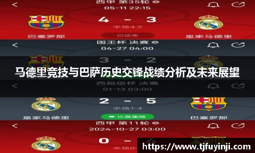 马德里竞技与巴萨历史交锋战绩分析及未来展望